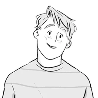 🙂 emoji Heartstopper Telegram sticker 7 of 24
