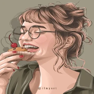 🤤 emoji Awesome @English_World_Chatting Telegram sticker 18 of 120