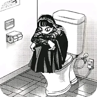 😞 emoji Sakamoto Days by @Black_kaneki_San Telegram sticker 5 of 9