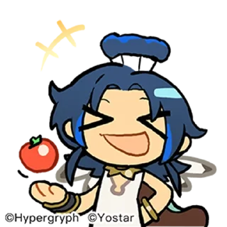 😊 emoji [Arknights] Take a break Telegram sticker 9 of 16