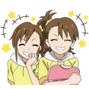 😆 emoji IDOLM@STER L Stickers Telegram sticker 9 of 63