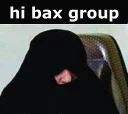 Sticker from Haj khanom🙋‍♀🤣 @BI_FA_ZI @sticker_nabb