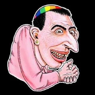 🌈 emoji Faggot Hate (@CalsiBot) Telegram sticker 16 of 38