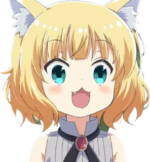 😺 emoji anime 1 @IoIi_harem_bot Telegram sticker 12 of 26