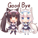 👋 emoji NEKOPARA Telegram sticker 7 of 40