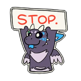 🛑 emoji Lunar Telegram sticker 20 of 82