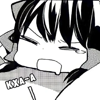 😣 emoji 2hu manga { @hoddychat } Telegram sticker 21 of 82