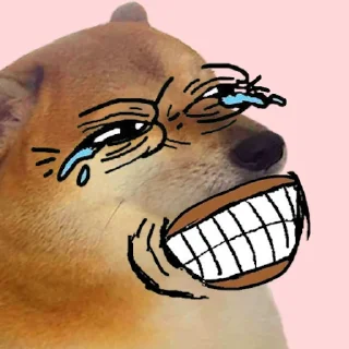 🤣 emoji PepeBonker $DOBO BonkSquad Telegram sticker 7 of 11