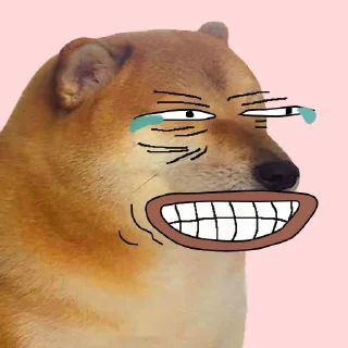 😂 emoji PepeBonker $DOBO BonkSquad Telegram sticker 6 of 11
