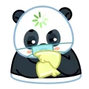 🤨 emoji Панда @Stickersnew Telegram sticker 12 of 16