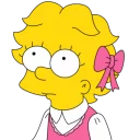 😕 emoji The Simpsons @amishbni Telegram sticker 5 of 94