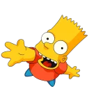 ☹ emoji The Simpsons @amishbni Telegram sticker 14 of 94