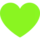 Sticker from Colored hearts