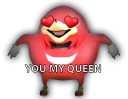 😍 emoji Ugandan Knuckles @perverse Telegram sticker 15 of 33