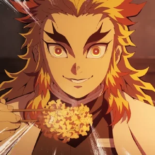 🔪 emoji Rengoku kizuki Telegram sticker 17 of 51