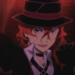 🍷 emoji Chuya { @otakochannle } Telegram sticker 9 of 68