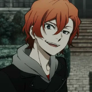 🍷 emoji Chuya { @otakochannle } Telegram sticker 15 of 68