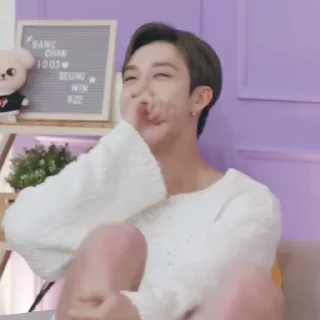 ☁️ emoji ChanMin 2kids @skzstickers Telegram sticker 8 of 43