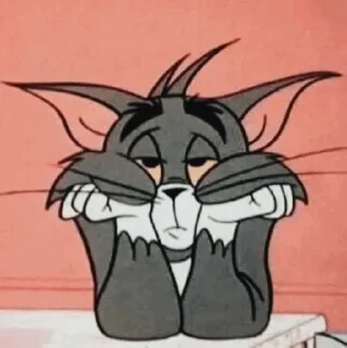 😒 emoji Tom and Jerry @metalix Telegram sticker 5 of 20