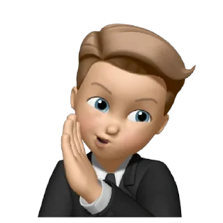 🗯 emoji @chriptico memoji - pack Telegram sticker 19 of 45