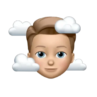 ☁️ emoji @chriptico memoji - pack Telegram sticker 11 of 45