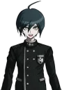 😅 emoji Shuichi Saihara 🖤 Telegram sticker 16 of 110