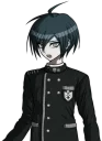 😕 emoji Shuichi Saihara 🖤 Telegram sticker 21 of 110