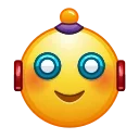 🤖 emoji Crazy-1 @Stickersnew Telegram sticker 2 of 50