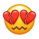 💔 emoji Crazy-1 @Stickersnew Telegram sticker 5 of 50