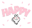 😃 emoji Spoiled Rabbit \Spring\ [@Stikeram] [SeRaMo.iR] Telegram sticker 15 of 41
