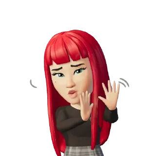 🙊 emoji Principessa Andromeda • @squagliarvi Telegram sticker 6 of 17
