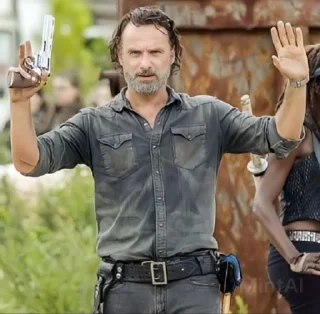🙌 emoji Rick Grimes by @Lieutenant_Nightwolf Telegram sticker 24 of 120
