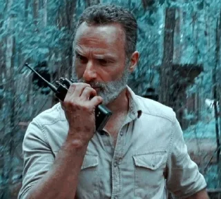 📞 emoji Rick Grimes by @Lieutenant_Nightwolf Telegram sticker 5 of 120
