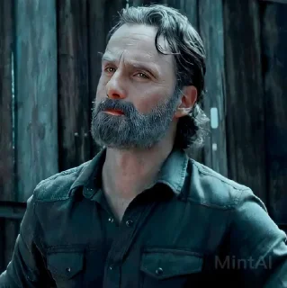 😐 emoji Rick Grimes by @Lieutenant_Nightwolf Telegram sticker 7 of 120