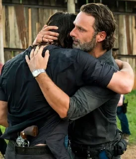 🤗 emoji Rick Grimes by @Lieutenant_Nightwolf Telegram sticker 20 of 120