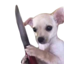 🔪 emoji doggos Telegram sticker 21 of 30