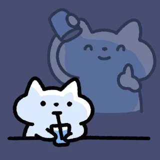 🌟 emoji Meow Telegram sticker 4 of 113