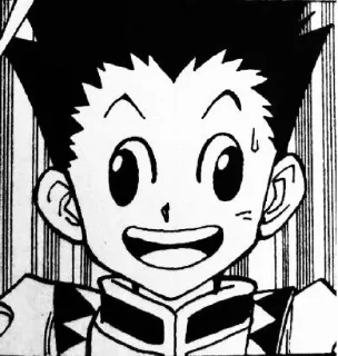 😅 emoji Togashi pack Telegram sticker 8 of 120