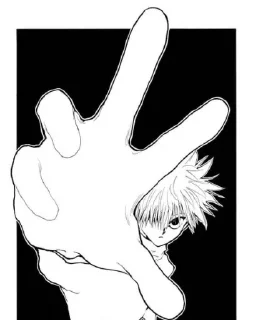 🖐 emoji Togashi pack Telegram sticker 24 of 120