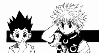🤔 emoji Togashi pack Telegram sticker 7 of 120