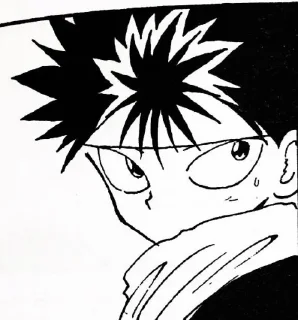 😏 emoji Togashi pack Telegram sticker 21 of 120