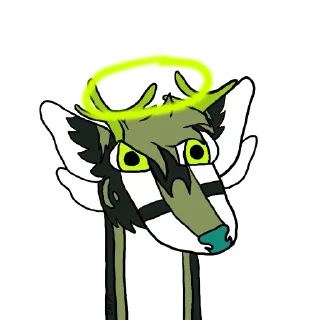 😇 emoji AxeT sausage Telegram sticker 6 of 21