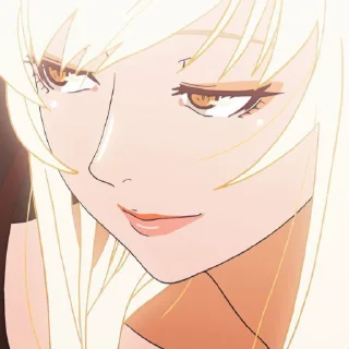 ⛑ emoji 🍩  Oshino Shinobu ✠ @KesitoMania Telegram sticker 18 of 120