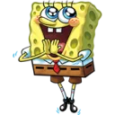 Sticker from SpongeBob  @stickers4
