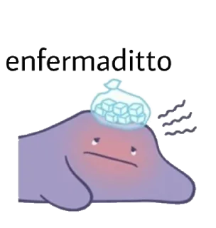 😷 emoji Ditto Telegram sticker 5 of 24