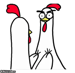 🤬 emoji @MHStickers Chicken Bro 2 Telegram sticker 3 of 17