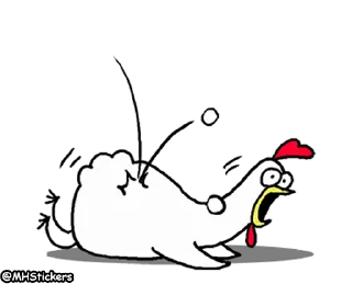 😵 emoji @MHStickers Chicken Bro 2 Telegram sticker 8 of 17
