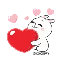 Sticker from Cheer Rabbit🐰@MochaStickers