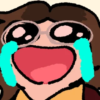 🤣 emoji Ani Telegram sticker 6 of 8