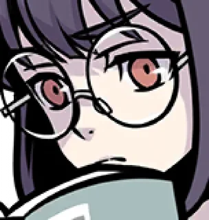 🤨 emoji Nagi Usui Telegram sticker 22 of 88